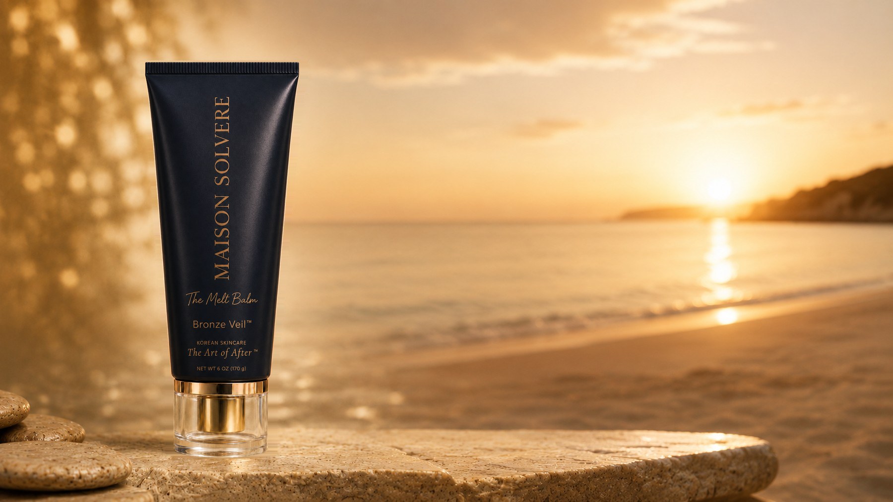Maison Solvere Bronze Veil The Melt Balm post-sun skincare tube